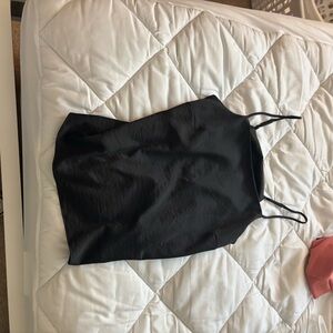 Auden Black Sleeveless Blouse